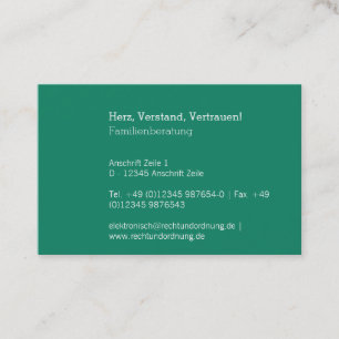 consultancy, Coach, Social Respect Business Card