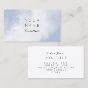 Consultant Abstract Art Business Card