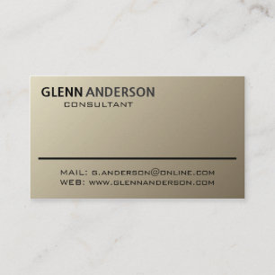 Consultant - Business Cards