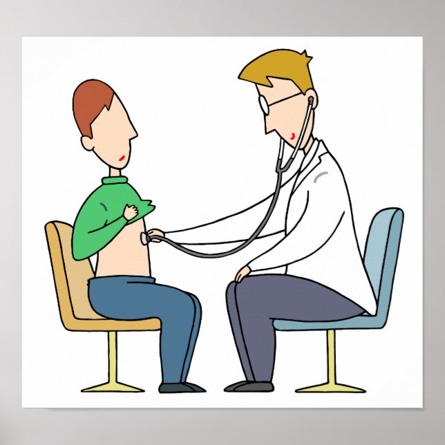 Consultation room that connects hearts. poster (Front)