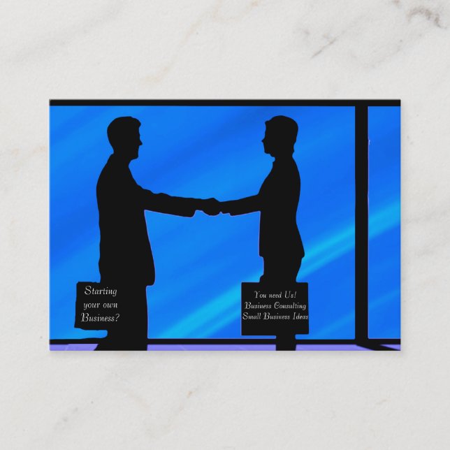 Consulting business cards (Front)