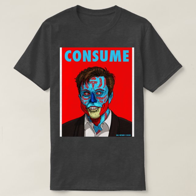 CONSUME THE TECH BRO T-Shirt (Design Front)