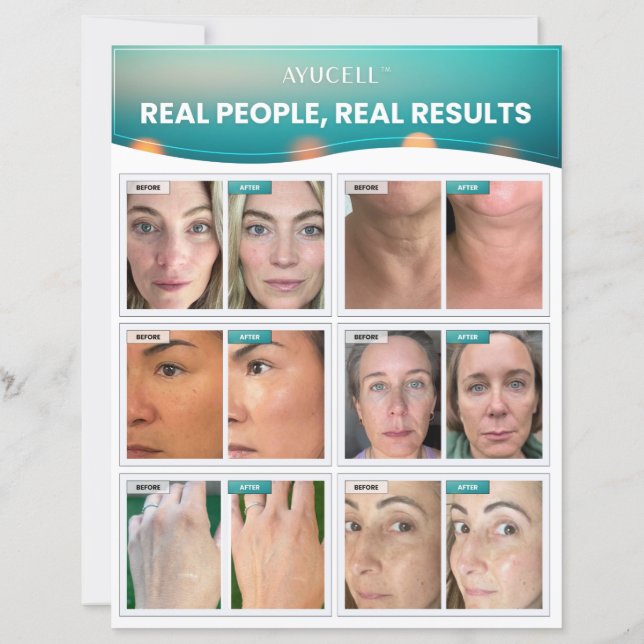 Consumer Sell Sheet – Real People, Real Results (Back)