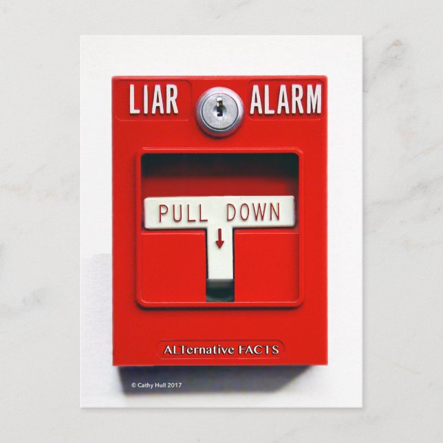 Contact Donald J. Trump Fire Trump Postcard (Front)