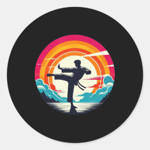 Contact Sport Taekkyon1  Classic Round Sticker