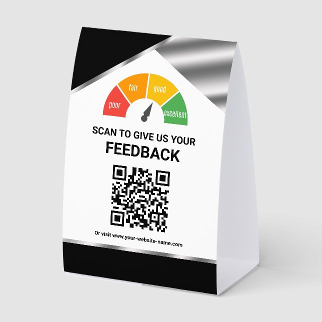 Contactless QR Code Customer Feedback (Front)