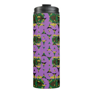 Contained Sky Flame Pinwheels Thermal Tumbler