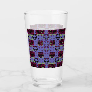 Contained Sky Flame Roses Glass