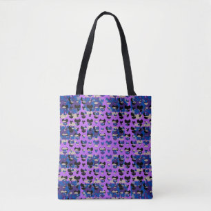 Contained Sky Flame Tulip Tote Bag