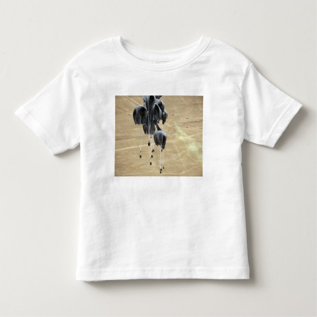 Container delivery system bundles parachute toddler T-Shirt (Front)