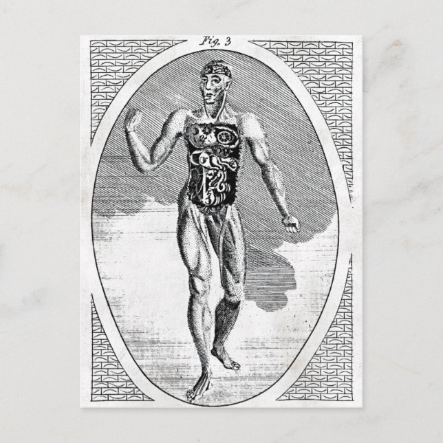 Contaminated Man Postcard (Front)