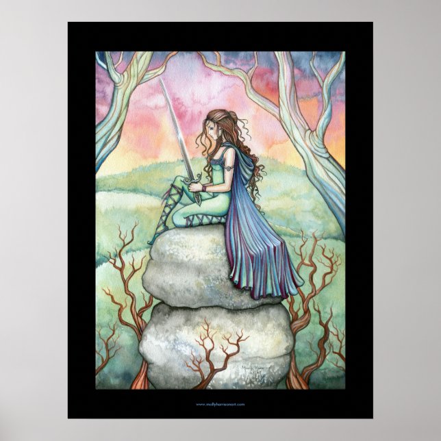 Contemplating Guinivere Poster (Front)