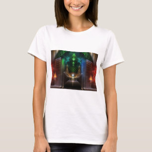 Contemplating Oz Fractal Art T-Shirt