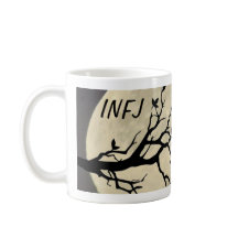 'Contemplating The Big Stuff' - INFJ Coffee Mug