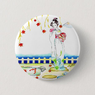 Contemplation 6 Cm Round Badge