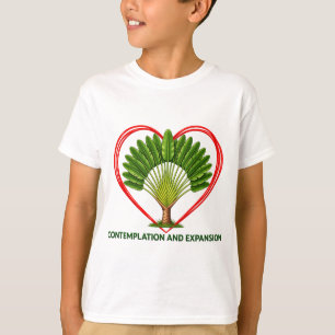 Contemplation and Expansion – Nature and Love Embl T-Shirt
