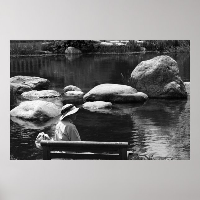 Contemplation, Big Springs Gardens Poster (Front)