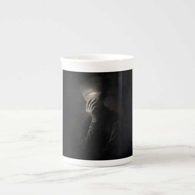 Contemplation Entity Bone China Mug (Front)