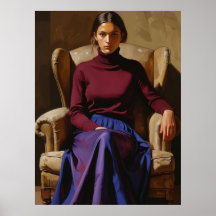 Contemplations Large Size Poster | Wall Art