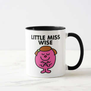 Contemplative Little Miss Wise Mug