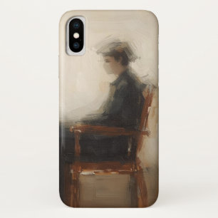 Contemplative Silhouette Mobile Case