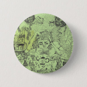 Contemplative Witch Pin