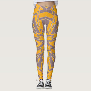 Contempo Box Mustard Plum Leggings