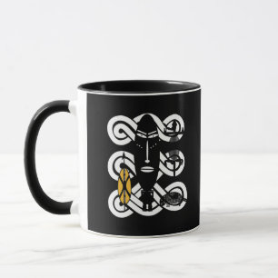 Contemporary Abstract African tribal art Mug