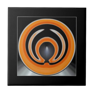 Contemporary Abstract Art Ceramic Tile