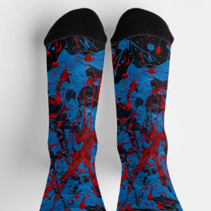 Contemporary Abstract Art : Electric Socks