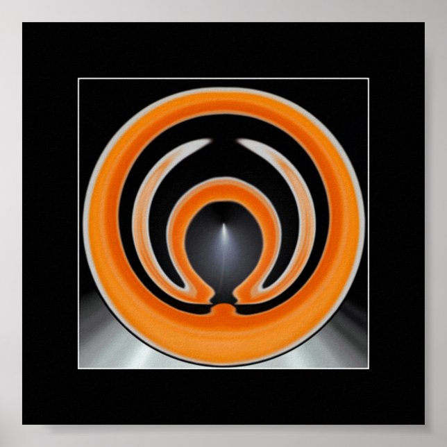 Contemporary Abstract Art Poster (Front)