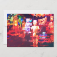 Contemporary Abstract Buddha Meditation Art