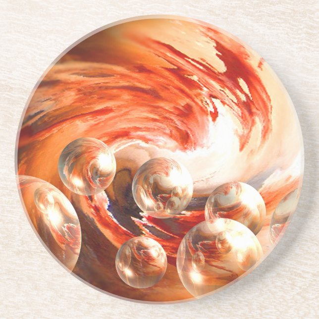 Contemporary Abstract Coaster (Front)