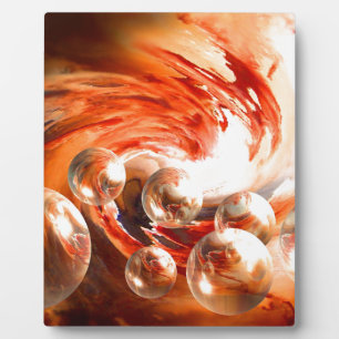 Contemporary Abstract Plaque