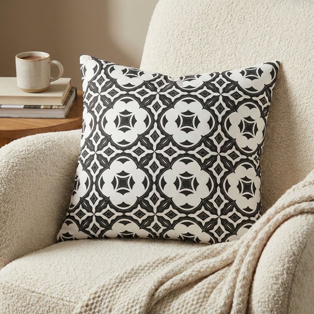 Contemporary Aesthetic Black and White Pattern Fabric (Creator Uploaded)