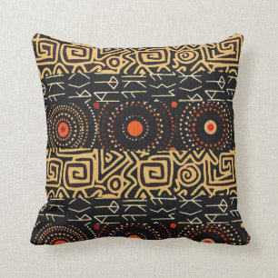 Contemporary Afrocentric Design Motif Cushion