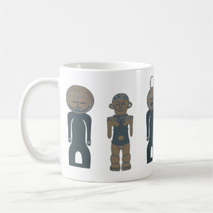 Contemporary art Abstract Face Coffee Mug