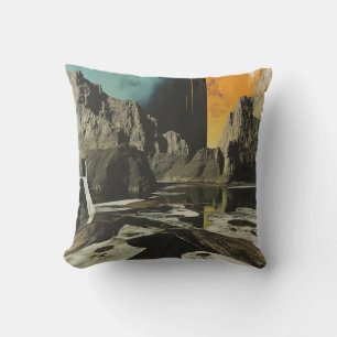 contemporary art cushion