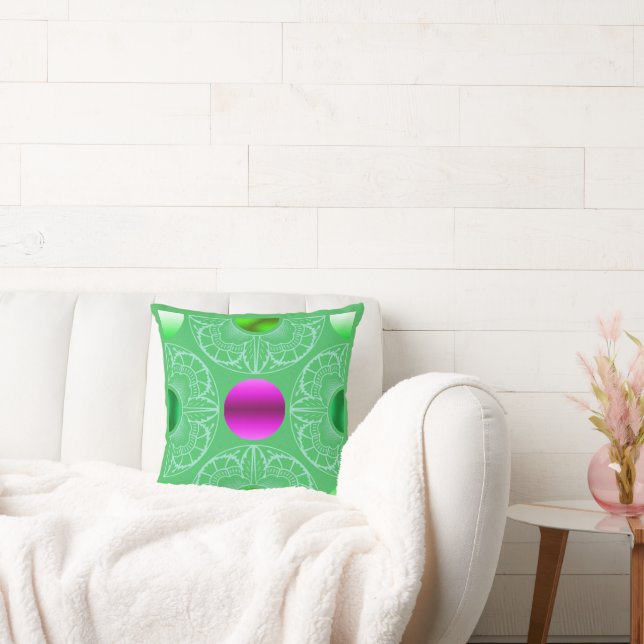 Contemporary Art Deco–Inspired  Cushion (Couch)