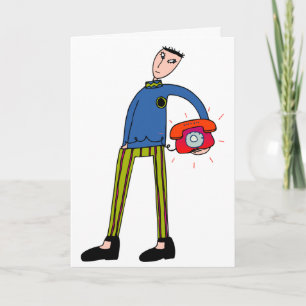 Contemporary  Art Greeting Card