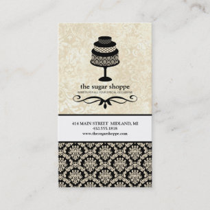 Contemporary Bakery Business Cards