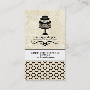Contemporary Bakery Business Cards