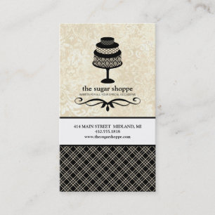 Contemporary Bakery Business Cards