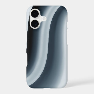 Contemporary Blue Curvy Shaped
