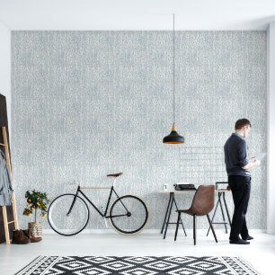 Contemporary Botanical Leaves Wallpaper