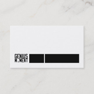 Contemporary Business Card (Deux)