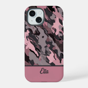 Contemporary Camo iPhone 15 Case