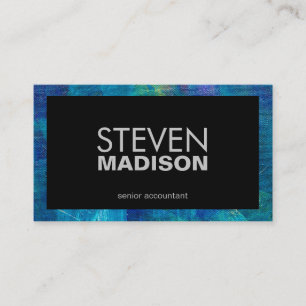 Contemporary   Canvas Paint Strokes   Artistic Business Card