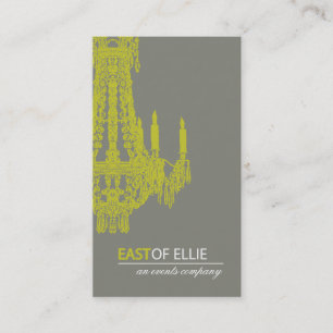 Contemporary Chandelier Business Card