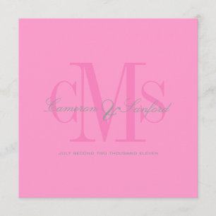 Contemporary + classy Wedding Invitations